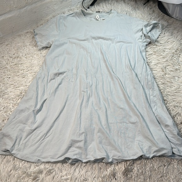 Lululemon All Yours Tee Dress Ocean Air - Picture 1 of 7